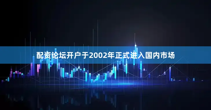 配资论坛开户于2002年正式进入国内市场